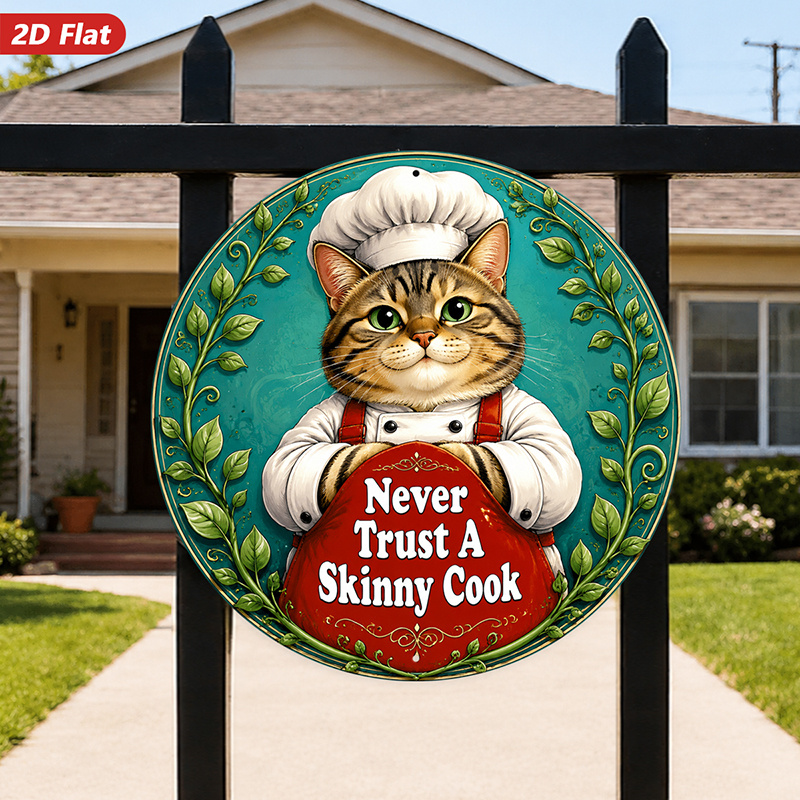 2D Flat, 1pc Never Trust Skinn - Home Cooking Quotes 评论和价格