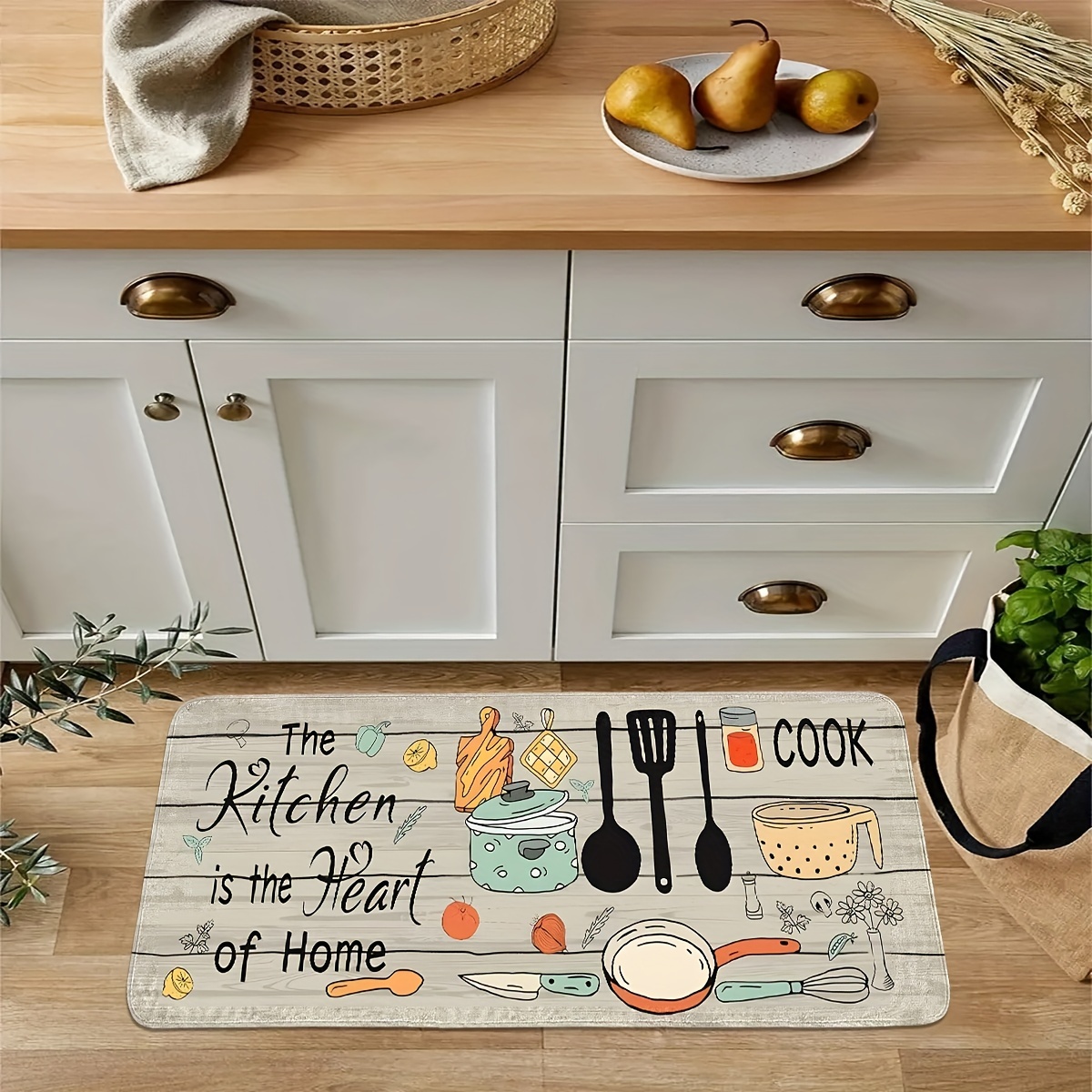 Kitchen Utensil Print Kitchen  - Home Cooking Quotes 评论和价格
