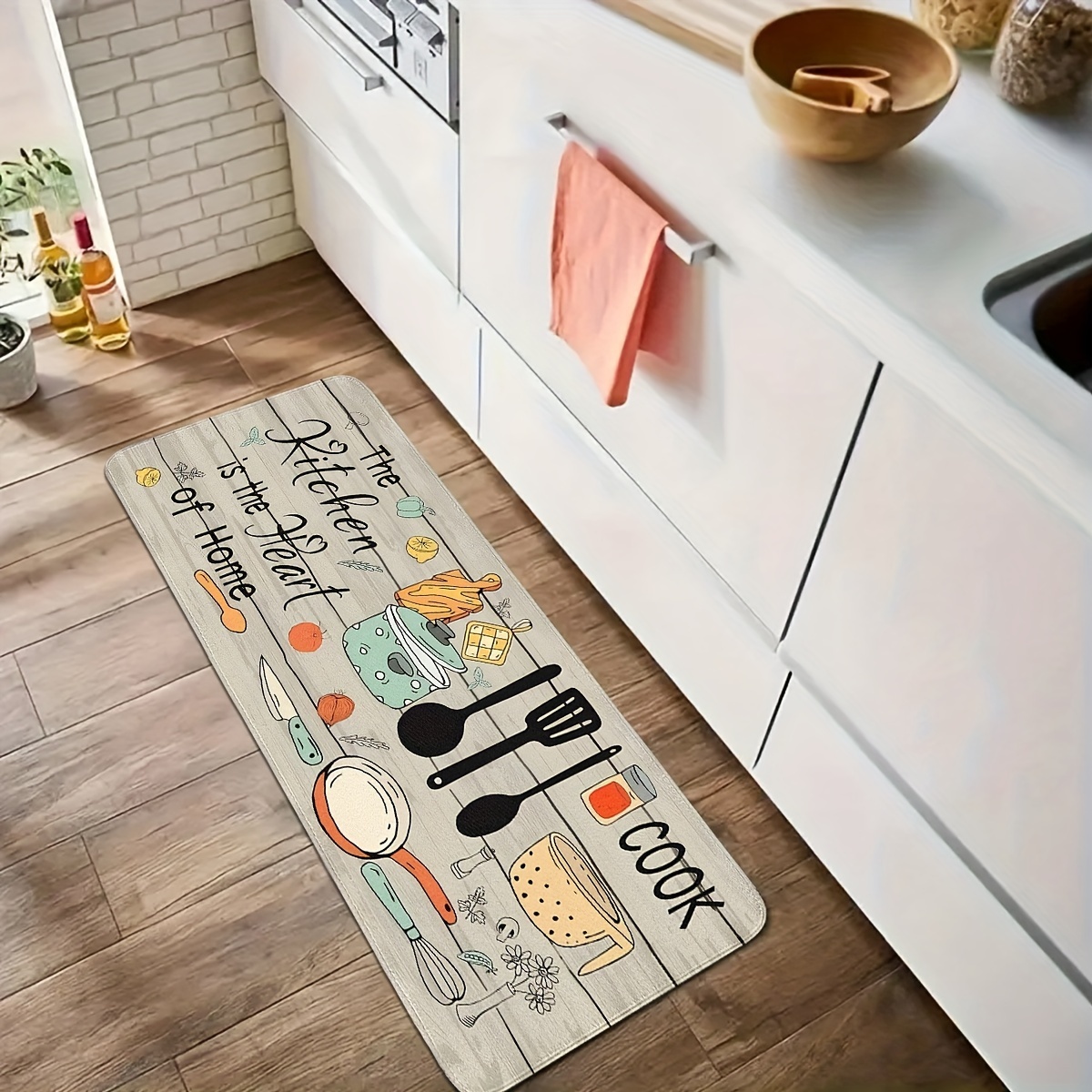 Kitchen Utensil Print Kitchen  - Home Cooking Quotes 评论和价格