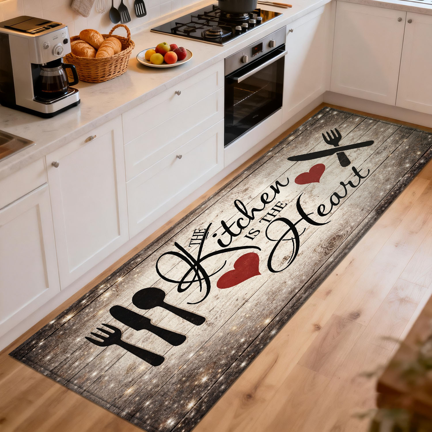 Rustic Wooden Kitchen Quote Ru - Home Cooking Quotes 评论和价格